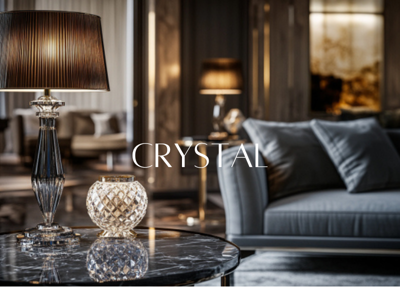 Crystal Collection — Sue Riley Home Collections